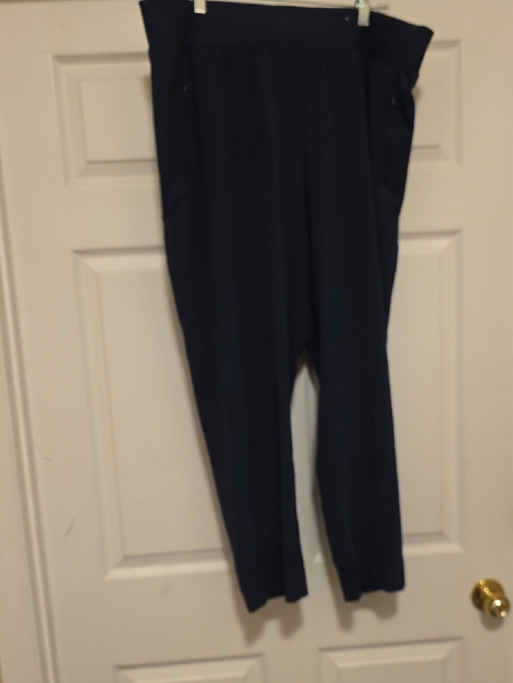 Xersion Navy Stretch Ankle Pants